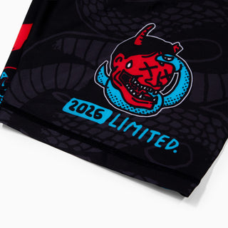 Compression Shorts Half Sumo Black Mamba Neon 