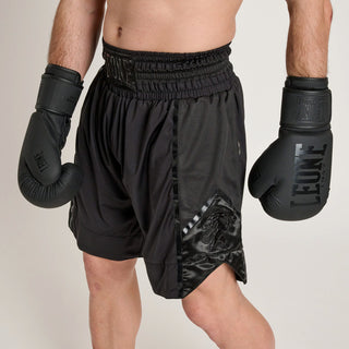 Boxing shorts Leone Black Lion AB244 