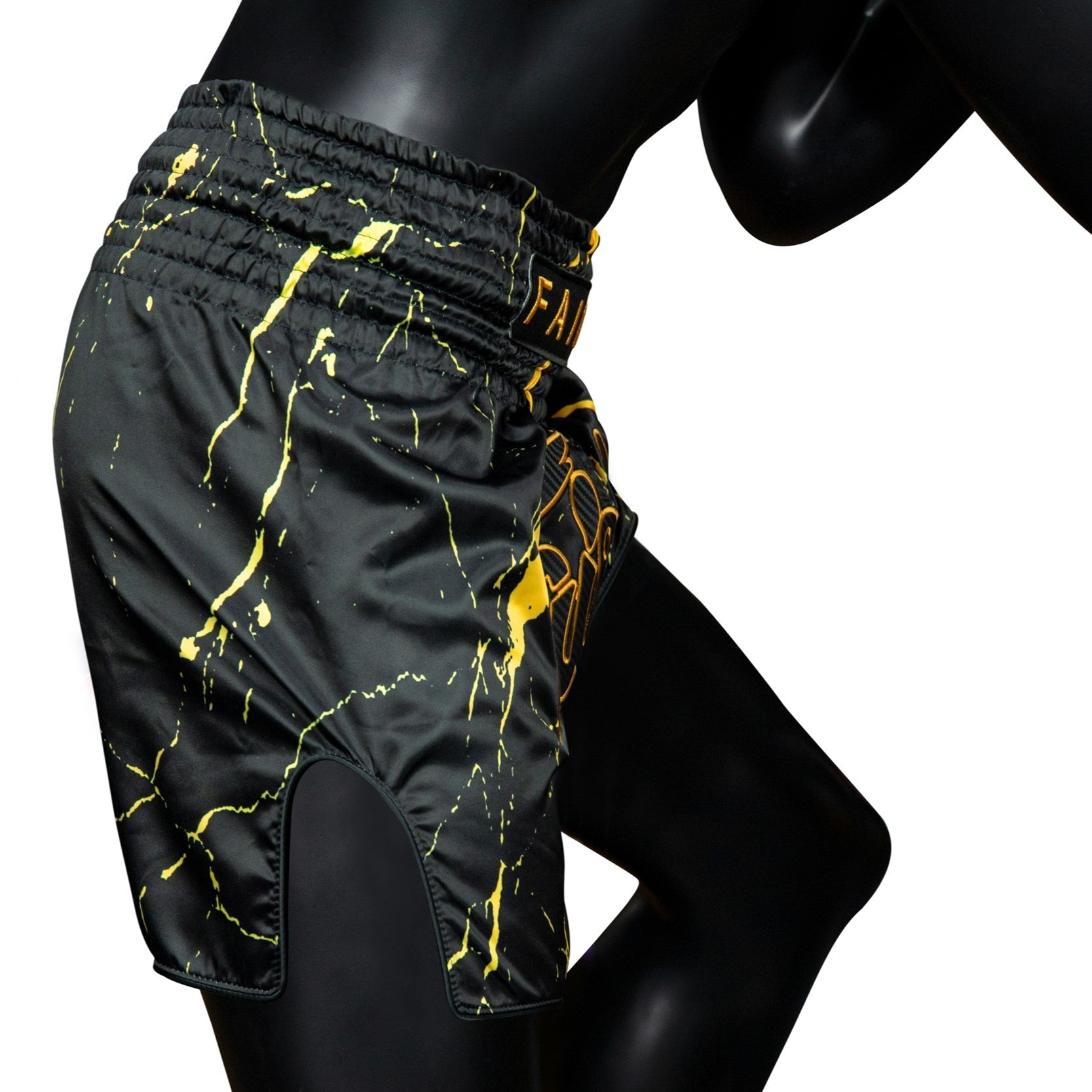 Kick-thai shorts Fairtex BS1947 Black Marble – Combat Arena