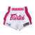 Shorts kick-thai Fairtex Pink Strike Limited Edition 