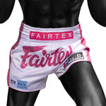 Shorts kick-thai Fairtex Pink Strike Limited Edition 