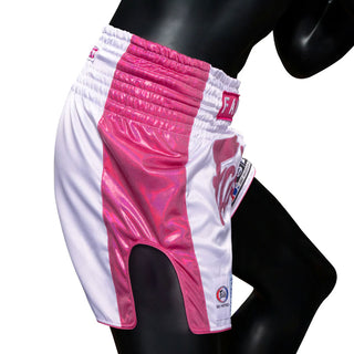 Shorts kick-thai Fairtex Pink Strike Limited Edition 
