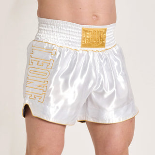 Shorts kick-thai Leone DNA Premium AB969 White 