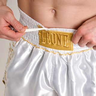 Shorts kick-thai Leone DNA Premium AB969 White 