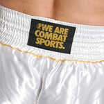 Shorts kick-thai Leone DNA Premium AB969 White 