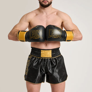 Shorts kick-thai Leone DNA Premium AB969 Black 