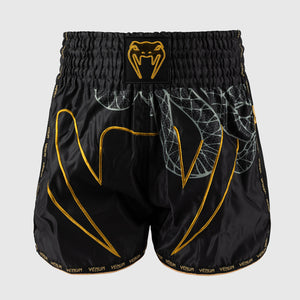 Shorts kick-thai Venum Serpenti Black 