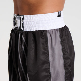 Pantaloni Kickboxing WAKO Leone AB992 Nero-Combat Arena