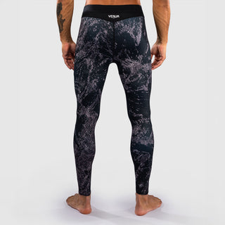 Pantaloni a compressione Venum Rage & Workout Nero-grigio-Combat Arena