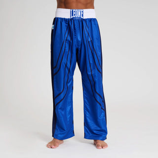 Trousers Kickboxing WAKO Leone AB992 Blue 