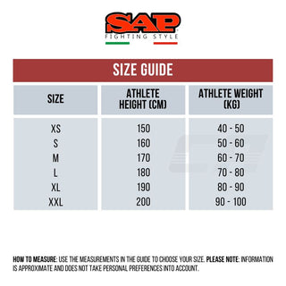 Trousers SAP WAKO Kickboxing Competition Black 