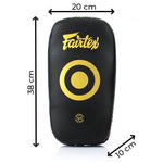 Pao Fairtex Microfiber Curved Standard KPLC5 Black 