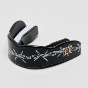 Paradenti Leone IUTER Barbed Wire PD02IU Nero-Combat Arena