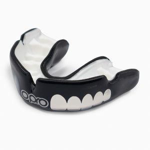 Mouthguard Opro Instant Custom-Fit Silver Teeth 