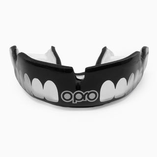 Mouthguard Opro Instant Custom-Fit Silver Teeth
