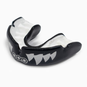 Mouthguard Opro Instant Custom-Fit Jaws Black 