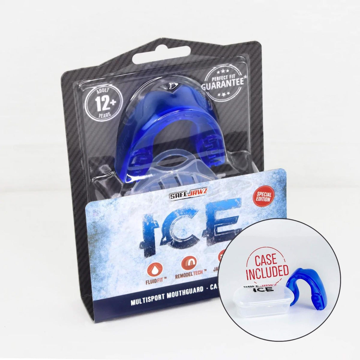 Mouthguard SafeJawz Extro Blue Ice