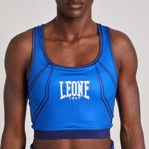 Chest guard Leone WAKO AB993 Blue-Combat Arena