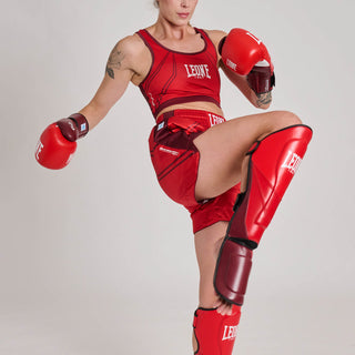 Chest guard Leone WAKO AB993 Red 