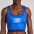 Chest guard Leone WAKO AB993 Blue 
