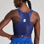 Chest guard Leone WAKO AB993 Blue 