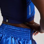Chest guard Leone WAKO AB993 Blue 