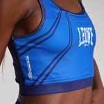 Chest guard Leone WAKO AB993 Blue 