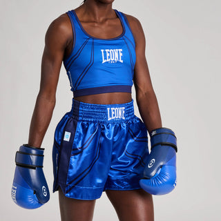 Chest guard Leone WAKO AB993 Blue 