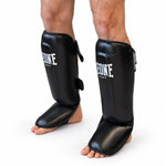 Shin guards Leone Smart PT135 with footrest