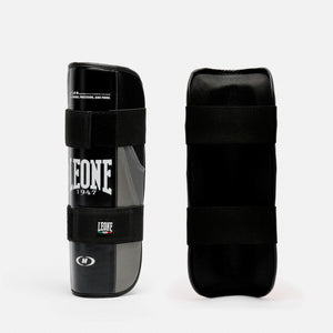 Shinguards Leone WAKO PT189 Black-Combat Arena