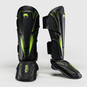 Shinguards Venum Amazonia Reborn Black-Green-Combat Arena