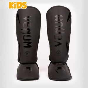 Shinguards child Venum Challenger Black-black 
