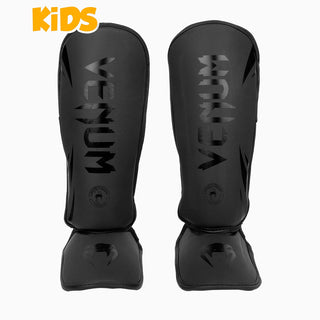 Shinguards child Venum Challenger Black-black 
