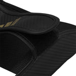 Shinguards with foot guard Adidas Pro Kickboxing WAKO Black-gold 