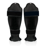 Shinguards Fairtex Competition SP5 with footrests Black 