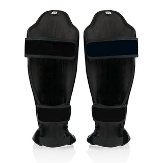 Shinguards Fairtex Competition SP5 with footrests Black 