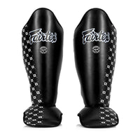 Shinguards Fairtex Competition SP5 with footrests Black 