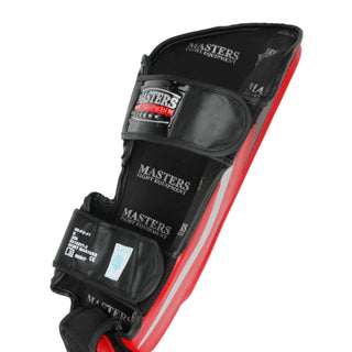 Shinguards Kickboxing Masters WAKO Red 