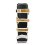 Shinguards Leone Iuter PT01IU with foot guard White 