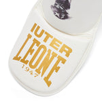 Shinguards Leone Iuter PT01IU with foot guard White 