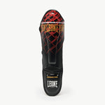 Shinguards Leone MMA Cage PT163 Red 