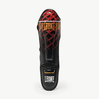 Shinguards Leone MMA Cage PT163 Red 