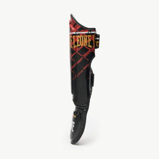 Shinguards Leone MMA Cage PT163 Red 