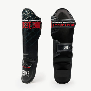 Shinguards Leone MMA Cage PT163 Dark grey 