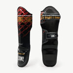 Shinguards Leone MMA Cage PT163 Red 