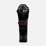 Shinguards Leone Urban Fighter PT118 Red-black camo 