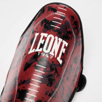 Shinguards Leone Urban Fighter PT118 Red-black camo 
