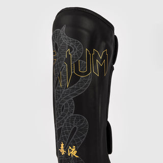 Shinguards Venum Serpenti Black 