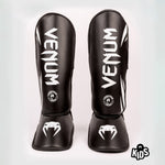 Shinguards child Venum Challenger Black-white 