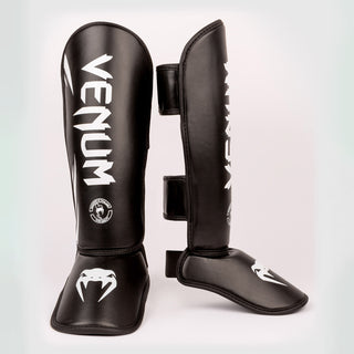 Shinguards child Venum Challenger Black-white 